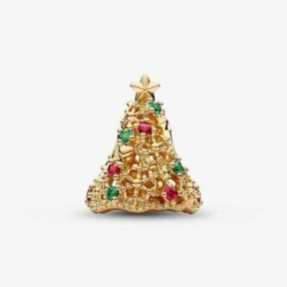 Pandora Glitter Christmas Tree Charm - Picture 2 of 4